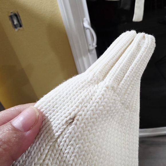 Ralph Lauren Cream Cotton Sweater - Picture 6 of 10